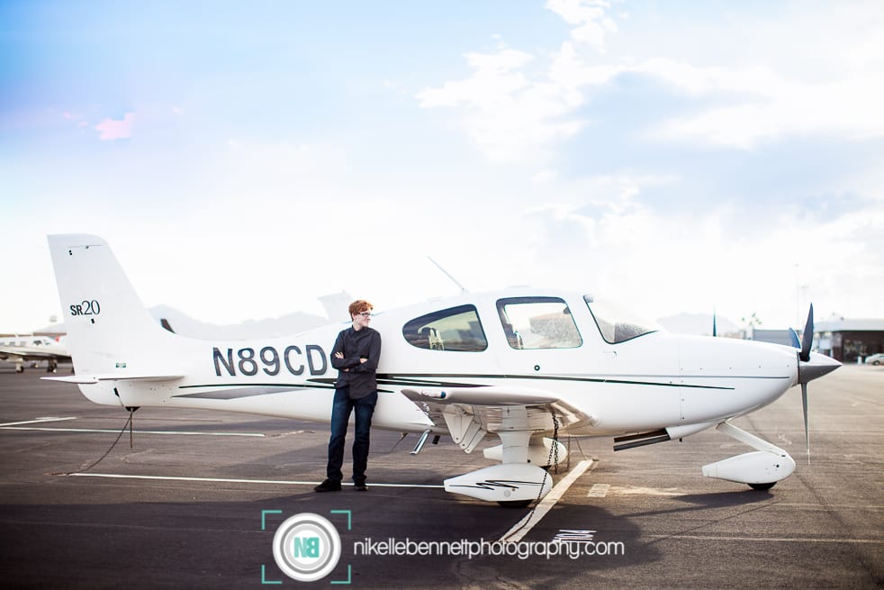 Scottsdale Portrait Photographer unique flight school