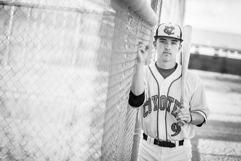 Campo Verde Senior Portraits Photographer baseball