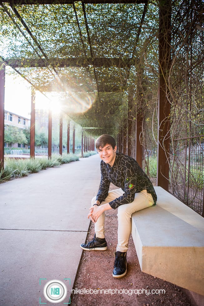 Gilbert Senior Portrait Pictures