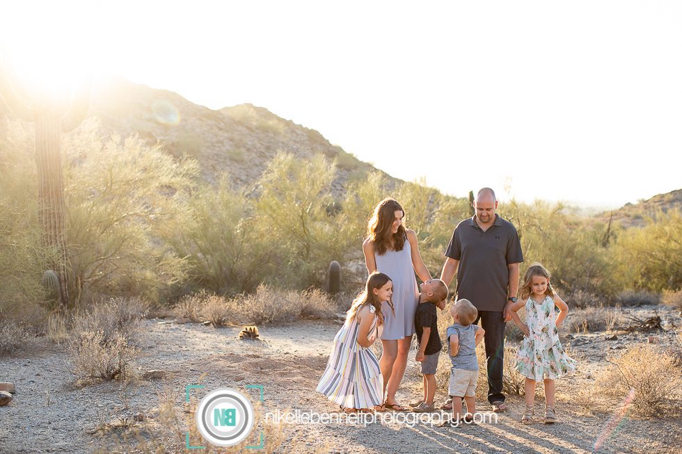 Arizona Desert and Mountain Family Pictures